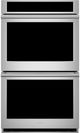 Monogram® Statement 30" Stainless Steel Double Electric Wall Oven with In-Oven Camera-0
