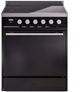 Ilve® Professional Plus II 30" Glossy Black Pro Style Induction Range-0