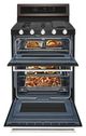 KitchenAid® 30" Black Stainless Steel Pro Style Gas Range-3