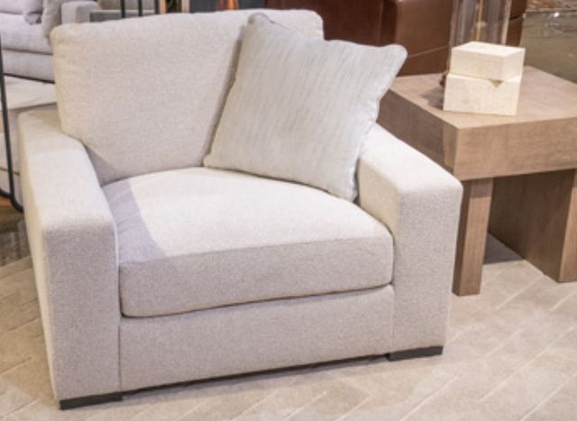 Signature Design by Ashley® Evanley Linen Chair and a Half-1