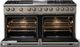 Viking® 5 Series 60" Nantucket Pro Style Dual Fuel (LP) Range with Polished Chrome Trim-1