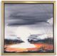 Stylecraft Gray/Light Gray/Orange/White Wall Art-0