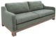 International Furniture Direct Samba Olive Green 2-Cushion Sofa-0