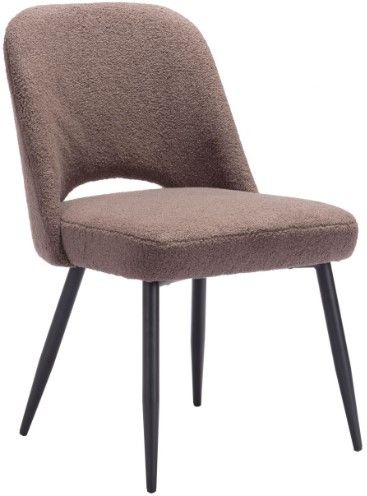 Zuo® Modern Teddy Brown Dining Chair-0