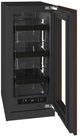 U-Line® Seamless Collection 15" 2.8 Cu. Ft. Panel Ready Refrigerator with Glass Door-4