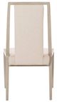 Bernhardt Axiom Beige/Linear Gray Side Chair-3