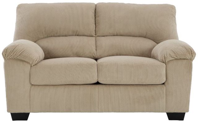 Signature Design by Ashley® SimpleJoy Sand Loveseat-1