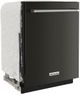 KitchenAid® 24" PrintShield™ Black Stainless Steel Top Control Built In Dishwasher-3
