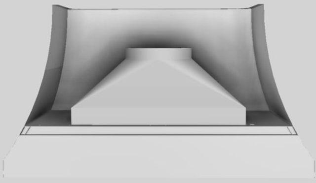 Vent-A-Hood® Designer Series 54" Stainless Steel Wall Mounted Range Hood-3