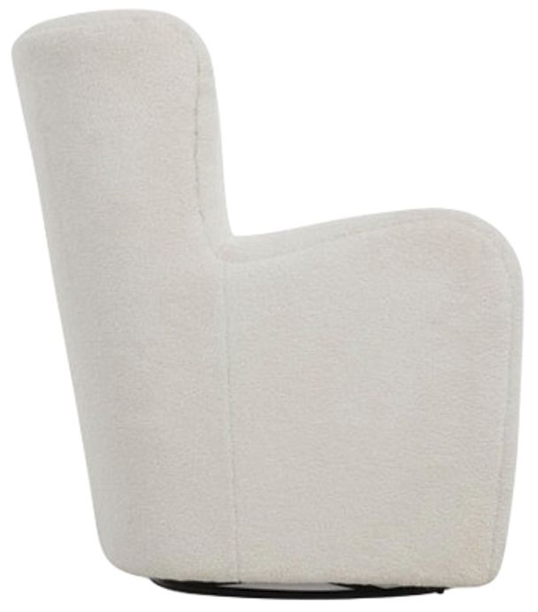 Signature Design by Ashley® Rowenburg Cream Swivel Glider Accent Chair-3