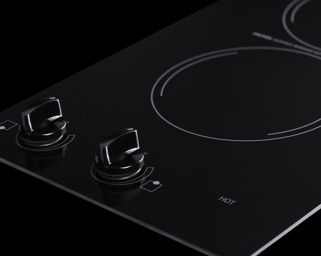 Summit® 12" Black Electric Cooktop-2