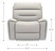La-Z-Boy® Soren Khaki Power Rocking Recliner-4