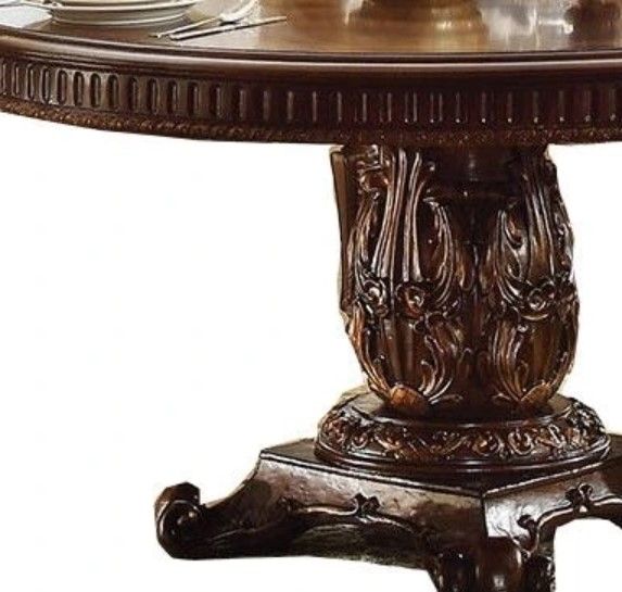 ACME Furniture Vendome Cherry Round Dining Table-1
