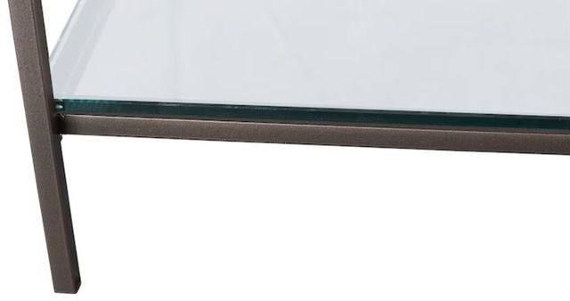 Bassett® Furniture Linville Oil Rubbed Bronze Etagere-3