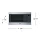 GE® 1.6 Cu. Ft. Stainless Steel Countertop Microwave-3