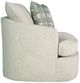 Craftmaster® Customizable CM Modern Barrel Swivel Chair-3