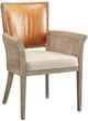 Furniture Classics Range Beige/Brown/Orange Dining Arm Chair-0