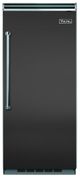 Viking® 5 Series 36" 19.2 Cu. Ft. Cast Black Right Hinge Column Freezer-0