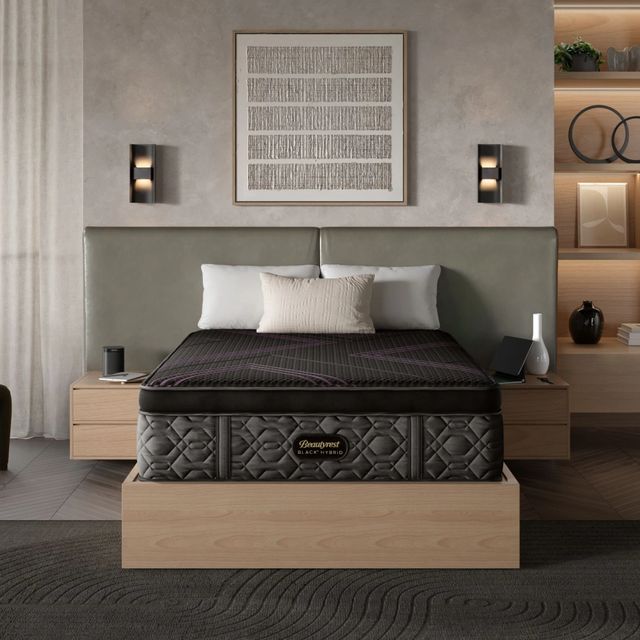 Beautyrest Black® Series 2 Hybrid 14.5" Medium Box Top Queen Mattress-9