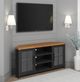 Legends Home Essex Black/Brown Corner Console-1