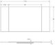 Amisco Customizable Amelia 72" Rectangular Extendable Table with 1" White Oak Veneer Top and 2 Leaves-2