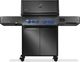 Napoleon Prestige® 500 6-Burner Matte Black Freestanding Liquid Propane Gas Grill-0
