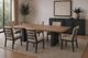 Bernards Elure Beige/Peppercorn Sling Dining Side Chair-1