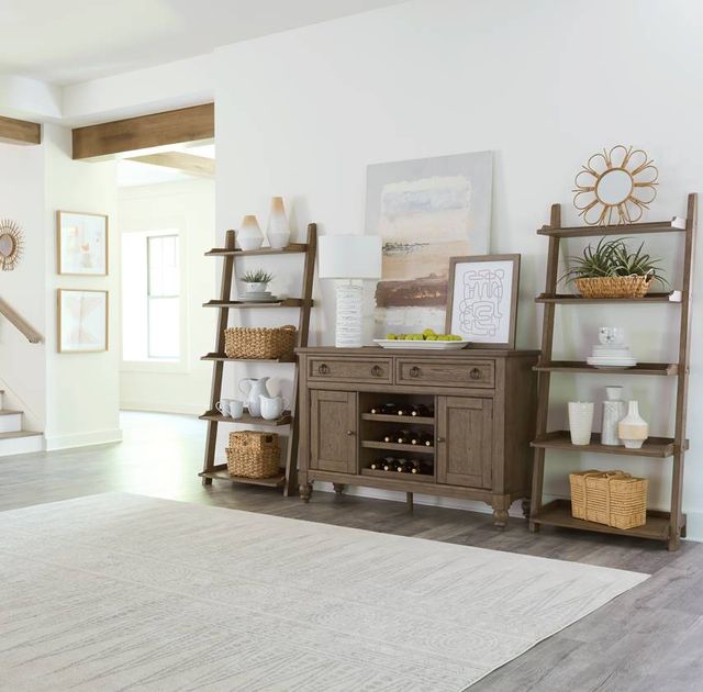 Liberty Furniture Americana Farmhouse 3-Piece Dusty Taupe Living Room Set-3