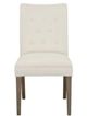 Fairfield® Customizable Entree Dining Concave Short Back Dining Chair with Buttons-1