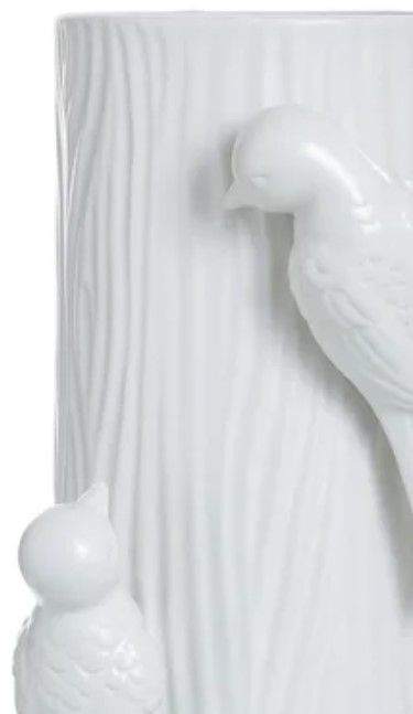 Stylecraft Dann Foley Lifestyle White Bisque 8" Vase-1