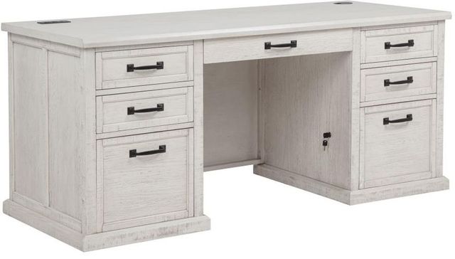 Coaster® Altidore White Executive Home Office Desk-0