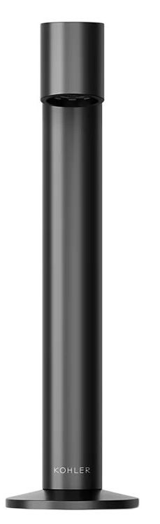 KOHLER® Components® Matte Black Bathroom Sink Faucet Spout with Row Design-1