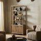 Four Hands Glenview Weathered Oak Bookcase-1