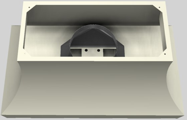 Vent-A-Hood® Designer Series 54" Biscuit Island Range Hood-3
