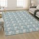 Dalyn™ Rug Company Soft Essentials SE5 Teal 5'x8' Area Rug-1