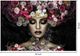Classy Living Aqua Floral Wall Art-2