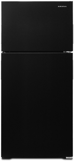 Amana® 28 in. 14.3 Cu. Ft. Black Top Freezer Refrigerator