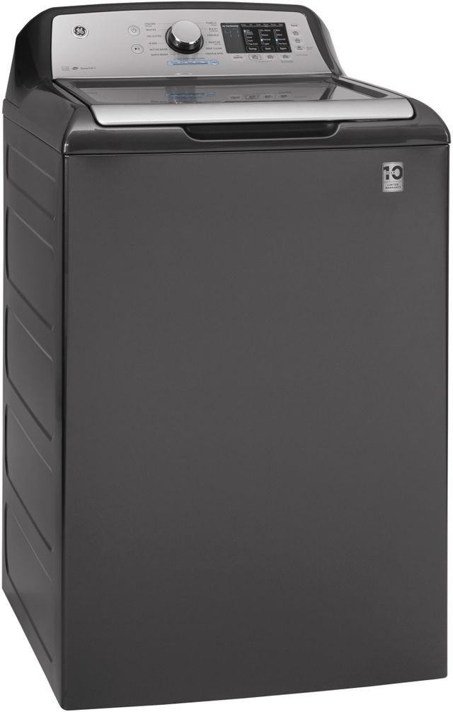 GE® 4.8 Cu. Ft. Diamond Gray Top Load Washer-1