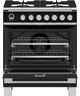 Fisher & Paykel 30" Black Pro Style Dual Fuel Range-2