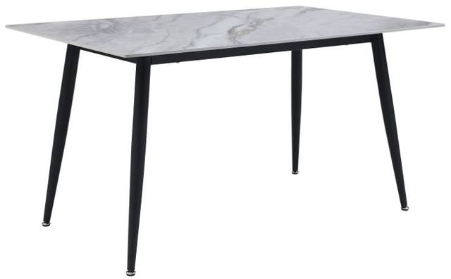 Homelegance® Salerno 5-Piece Black/White Dining Set-1