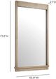 TOV Furniture Aimee Natural Floor Mirror-1