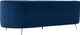 TOV Furniture Flare Navy Velvet Sofa-2