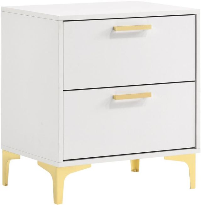 Coaster® Kendall White Nightstand-0