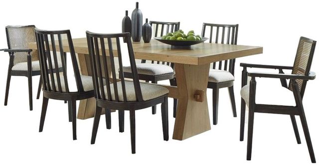 Signature Design by Ashley® Galliden 7-Piece Light Brown Dining Table Set-1