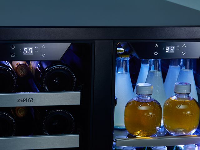 Zephyr Presrv™ 5.3 Cu. Ft. Stainless Steel Wine Cooler-2