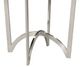 Fairfield® Vero Sable Drink Table with Polished Nickel Base-2