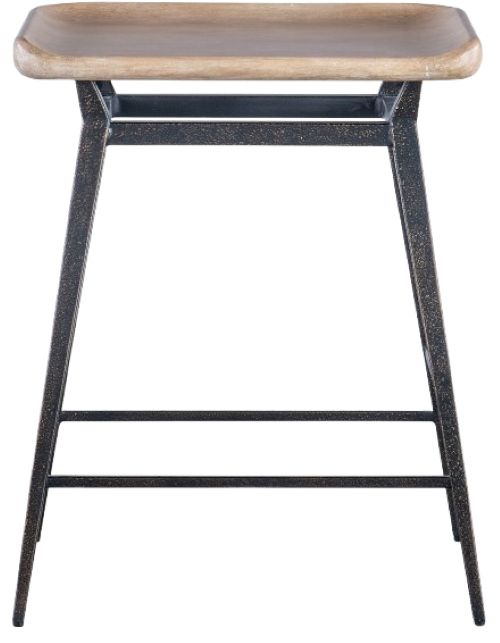 Hooker® Furniture Retreat Black/Dune Counter Stool-1