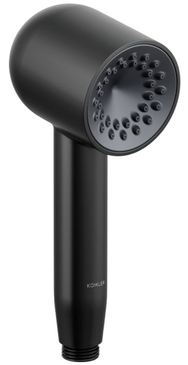 KOHLER® Statement® Matte Black 1.75 GPM Iconic Single-Function Handshower-0