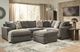 Signature Design by Ashley® Larson Levee 3-Piece Espresso Sectional-1