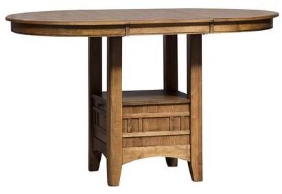 Liberty Furniture Santa Rosa II Antique Honey Pub Table